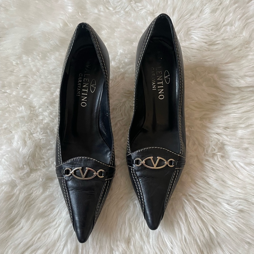 Vintage Valentino Kitten Heels - Picture 2 of 6